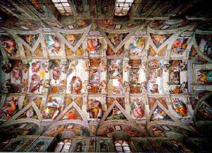 the Sistine Chapel – the